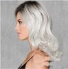 Long Wavy Wigs Synthetic Hair for Women Silver Grey Ombre Female Cosplay Party Halloween Costume Wig Natural Hairstyle