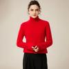 2025 Autumn/Winter Women's 100% Pure Cashmere High Neck Loose Knit Sweater
