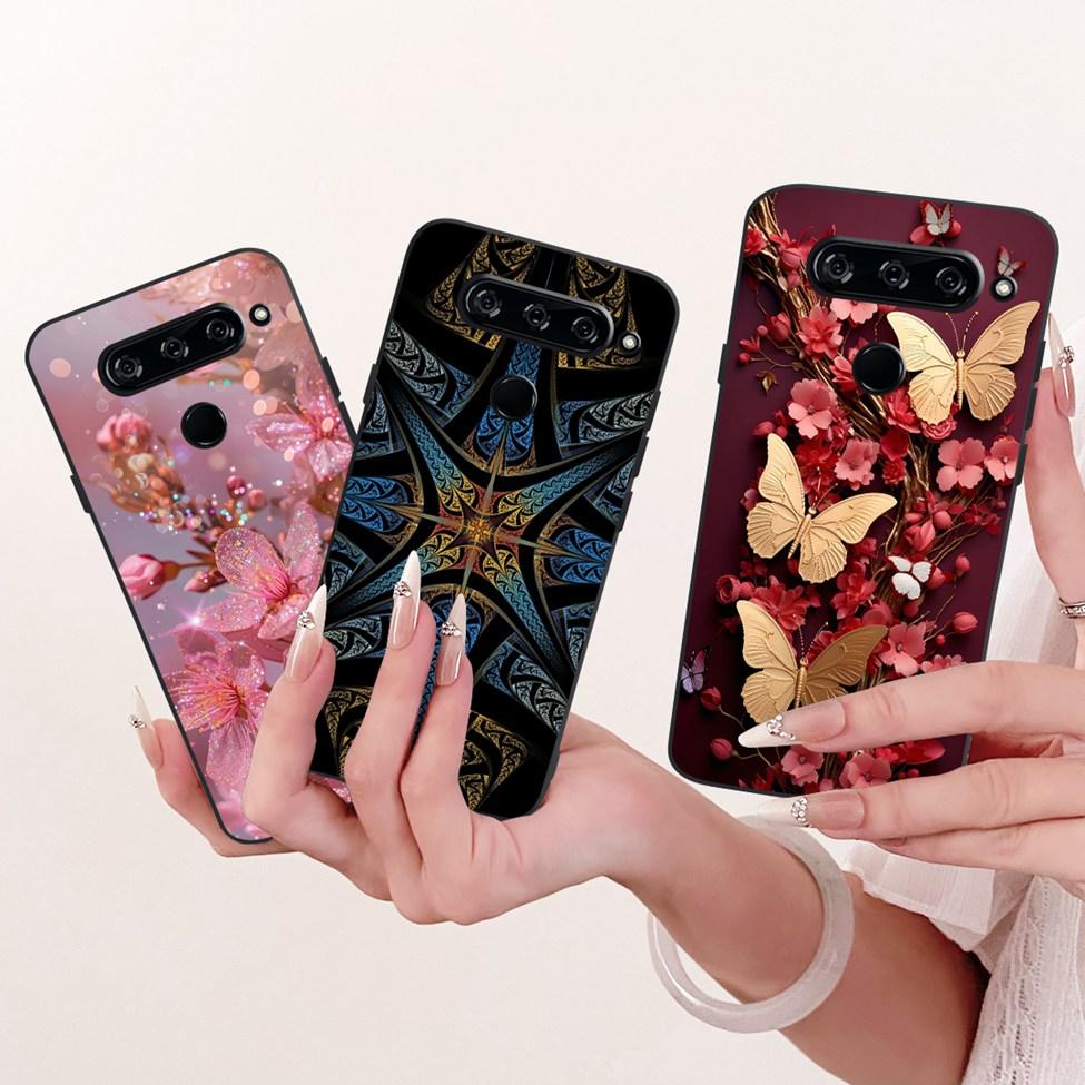 Phone Case For LG V40 ThinQ Cover Aesthetic Cute Fashion Funny Painted Casing For LG V40 ThinQ V405 LM-V405 LM-V409N
