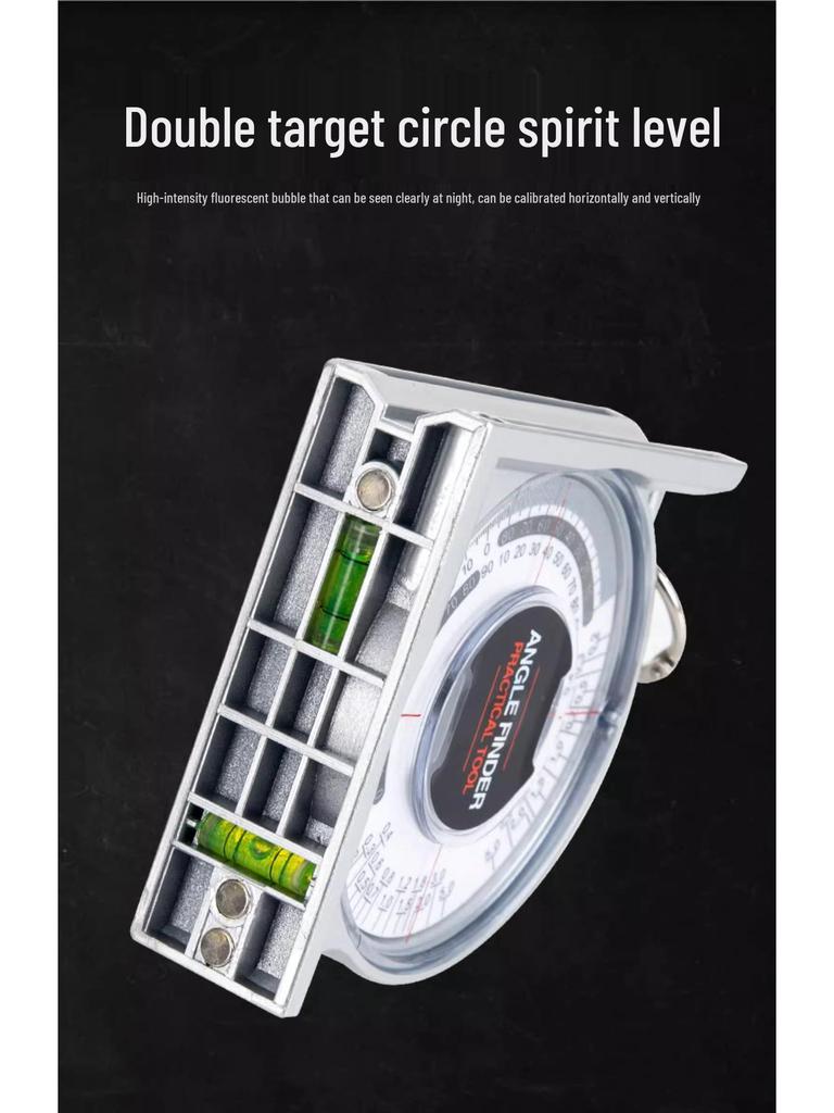 High-Precision Digital Inclinometer: Multifunctional Magnetic Angle Finder with Horizontal Display