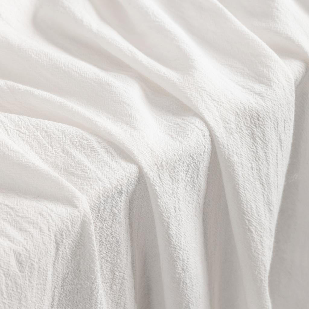 Pure Cotton Fabric Washed Imitation Cotton and Linen Fabric Chinese Style Pleated Cloth DIY Hanfu Dress Pants Material Wide135cm