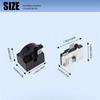 1 Pin QP2-4.7 PTC Starter Relay,1 Pin Refrigerator Starter Relay and 6750C-0005P Refrigerator Overload Protector