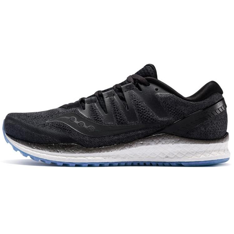 

Saucony Freedom ISO2 Mesh Cushioning Lightweight Low top Running Shoes Men s Black S20440-1 41