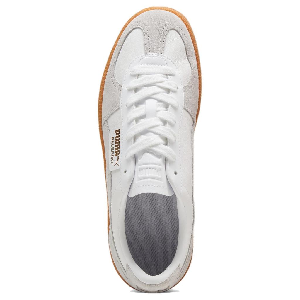 Puma Palermo Leather 'White Glacial Grey Gum' Men's 396464-12