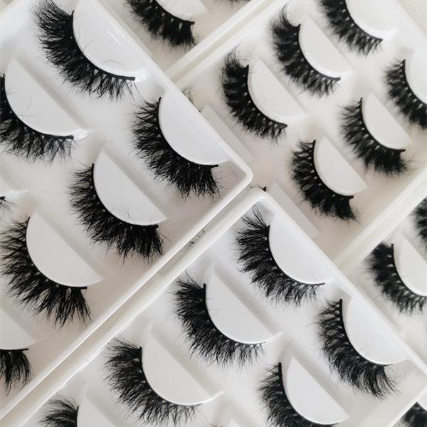 High Quality 100% Real Siberian Mink Fur 3D Mink Eyelashes