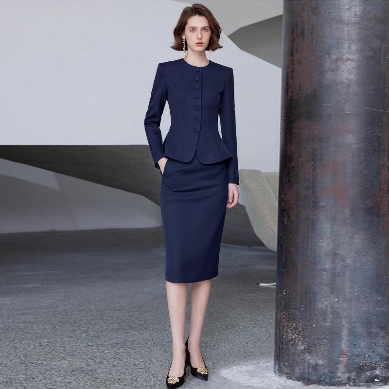 

Retro Style Women s Slimming Skirt Suit for Salon & Office Wear S