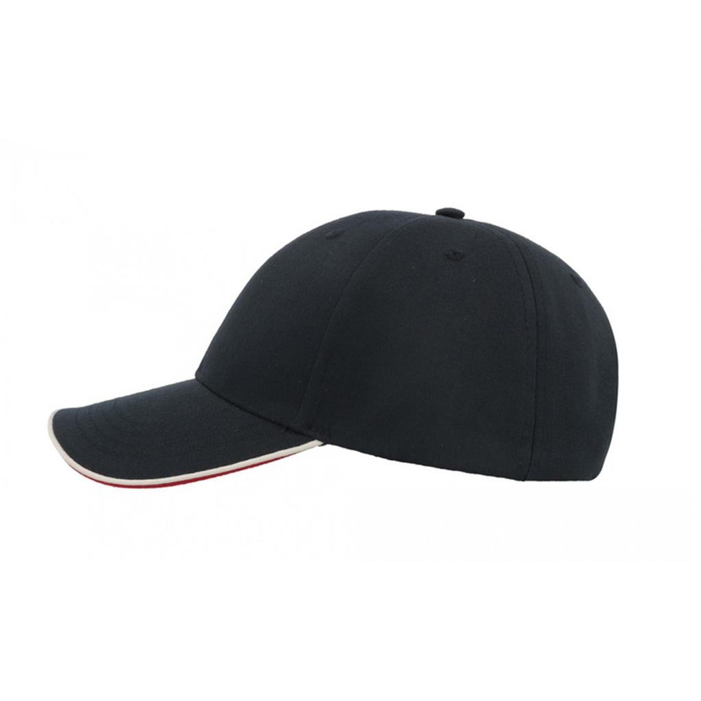 Atlantis Zoom Piping Sandwich Sports 6 Panel Contrast Baseball Cap