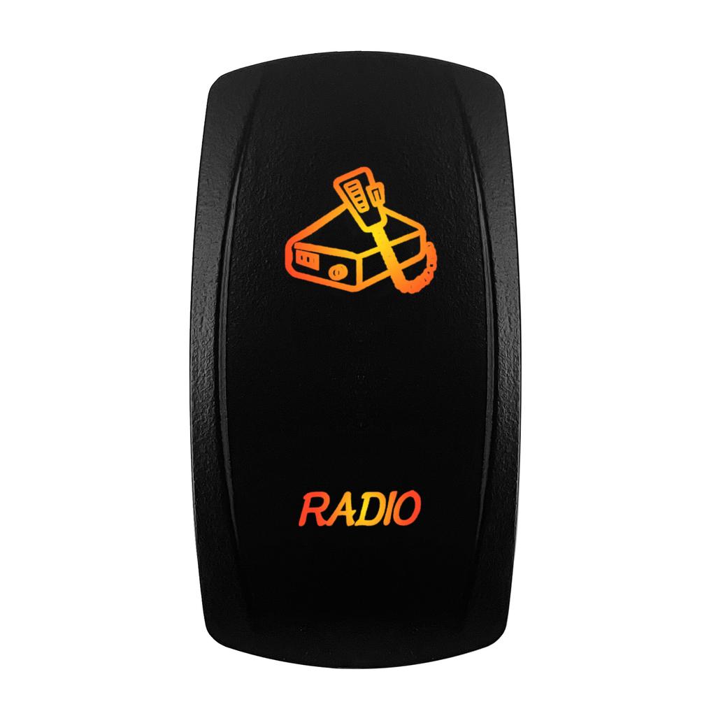 Comutator Basculant cu LED Portocaliu/Chihlimbar Bară Luminoasă LED Lumini Spot 5P/7Pini Pornit Oprit Pornit Pentru Mașină Barcă Camion PV Stil ARB Piese Auto Camper Comutatoare Baterie5