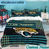 Custom Name 3PCS Jaguar Team Spirit Bedding Set,Including  Duvet Cover And 2pcs Pillowcases Perfect for Bedroom,Dormitory,Fan Christmas gift