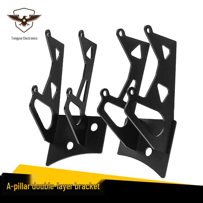 

Двухслойный кронштейн противотуманной фары-бабочки Wrangler для JEEP, вспомогательная светодиодная фара Teng Yue