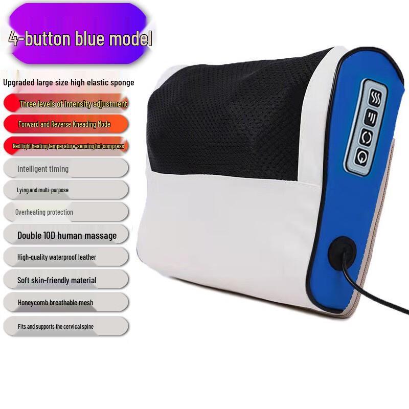 WEZHO Cervical Neck Massager Pillow with Heat