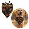 Dog Bib For Halloween Festives Party Costume Soft Washable Fabric Pet Bandana Holiday Celebration Accessory