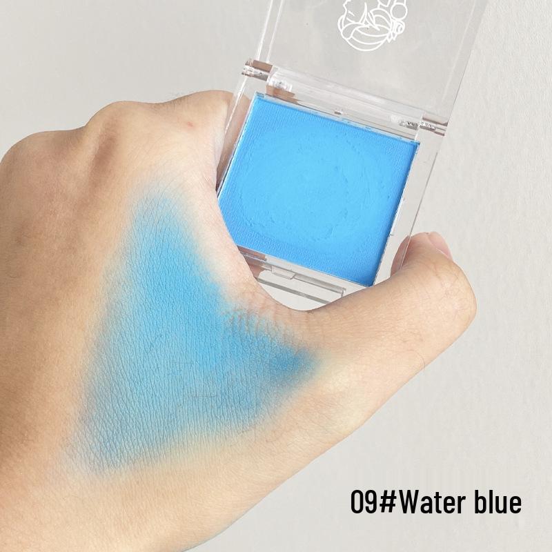 Vibrant Matte Eyeshadow - Pigmented Yellow, Blue, Red