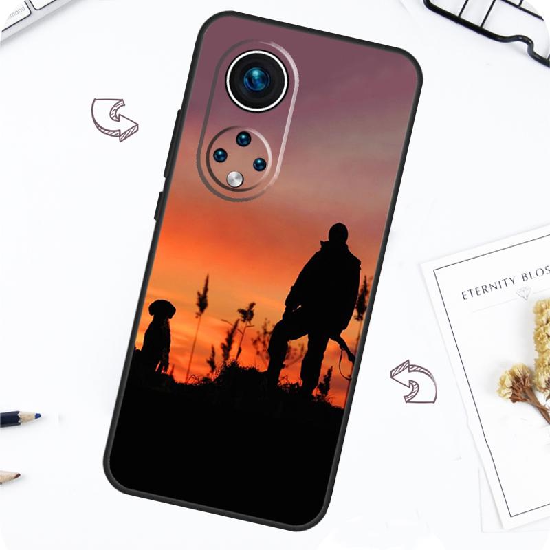 

Hunter Man Fishing Dog Case For Honor Magic 7 5 6 Lite Honor 200 Pro X8b X9a X8a X8 X9 X9c X9b 50 70 90 Lite Cover Honor Magic7 Pro