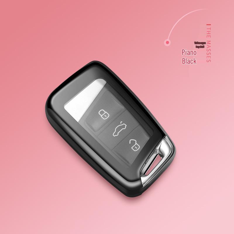 Volkswagen Key Case for Lavida, Passat, Bora, Sagitar, Tiguan, Jetta, POLO - Shell, Buckle, and Bag