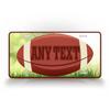 Personalized Football Tin Sign Home Wall Decor