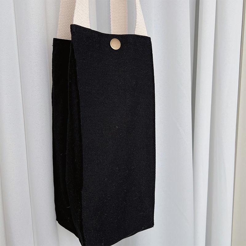 Color Canvas Water Bottle Holder Carry Bag Coffee Cup Storage Sleeve Cover Handbags Mobile Phone Umbrella Hand Bags Accessories
