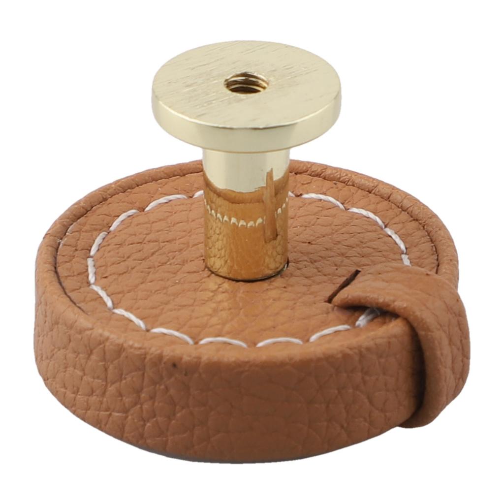 For Bathroom Drawers Leather Cabinet Knobs Leather Drawer Pulls Furniture Restoration Decorative Leather Handles