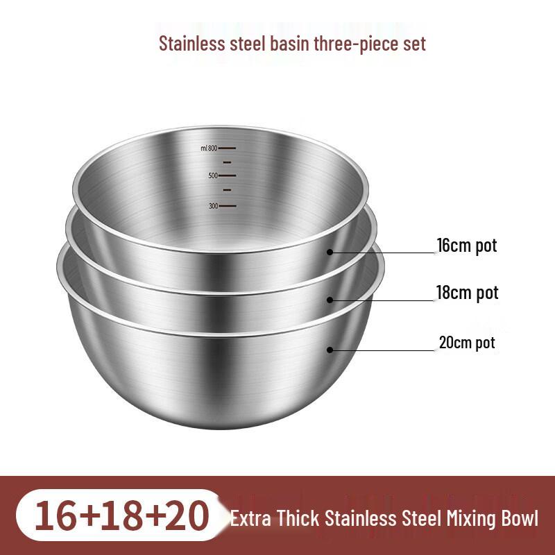 ZISIZ 316 Food Grade Stainless Steel Basin
