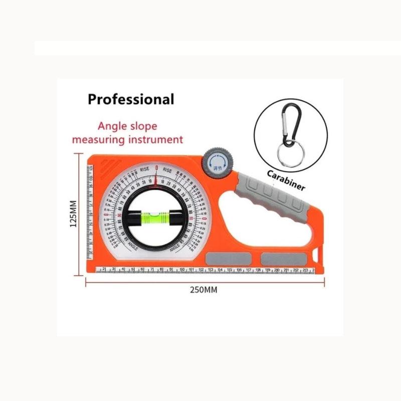 Professional Mechanical Slope Meter Multifunction Slope Measuring Ruler Magnetic Angle Slope Measuring Instrument Carpentry Tool