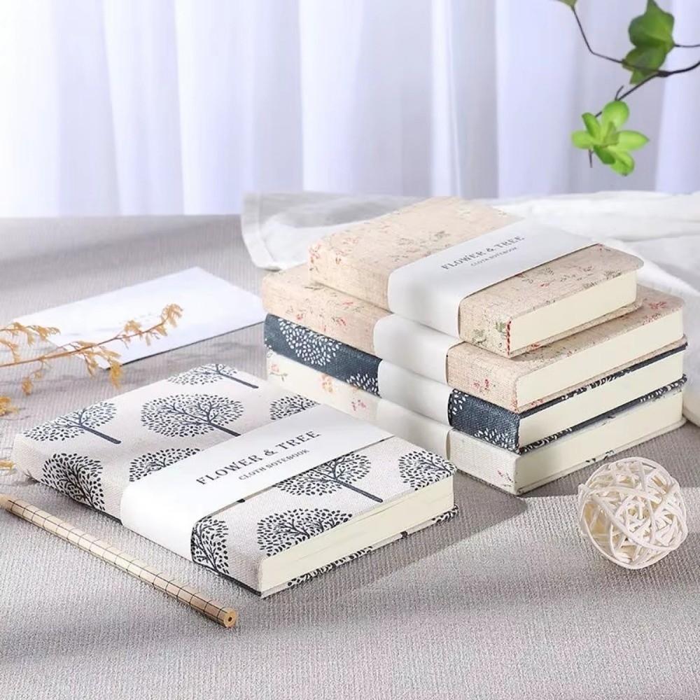 A6/B6 Handkonto-Buch Super-dickes Druck-Notizbuch 2026 Blumen Notizbuch Bürobedarf