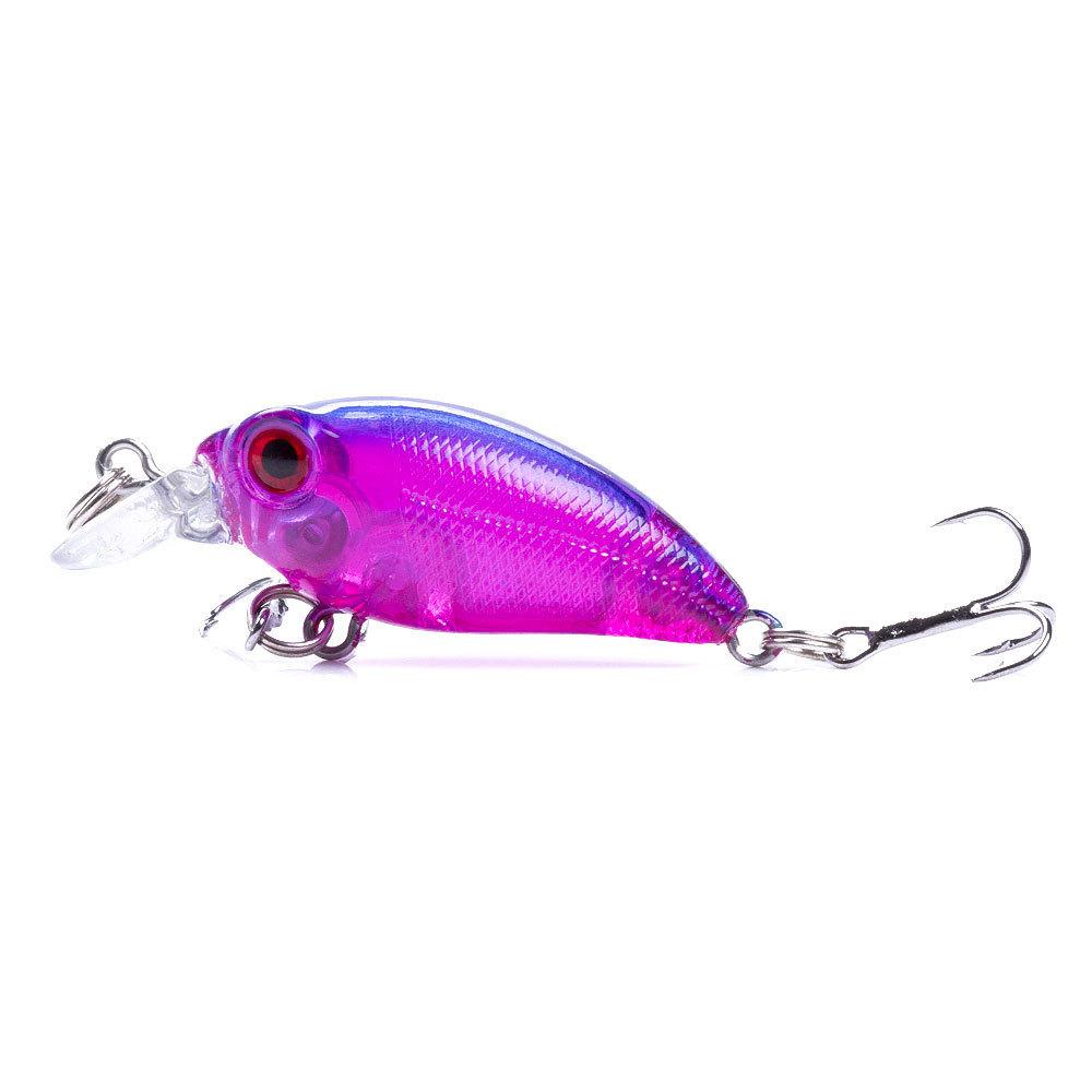

4CM2.5GMini Rock Little Fat Guy Lure Bait12No. Fish Bait Embryo Body Fishing Gear Hard Bait Fake Bait 4cm-2.5g-12