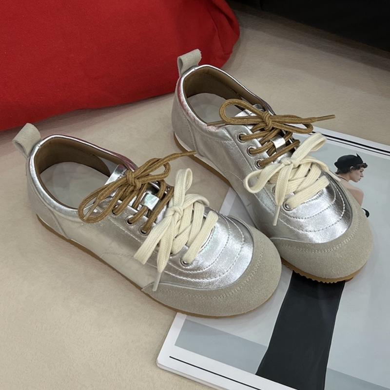 Women's Flat Training Shoes 2025 New Color-block Running Female Sneakers Shoes Soft-soled Casual Shoes for Women