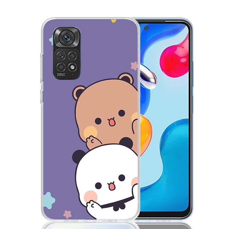 

Bubu Dudu Cartoon Cute Phone Case For Xiaomi Redmi Note 13 14 15 Pro Plus 12S 12 14S 11S 11E 10 10S 11 11T 5G 4G Cover Coque Red Redmi Note 14 5G