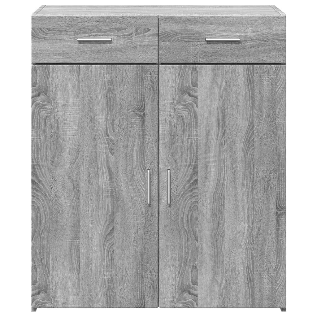 Sideboard Gray Sonoma 80 x 42.5 x 93 cm Particleboard
