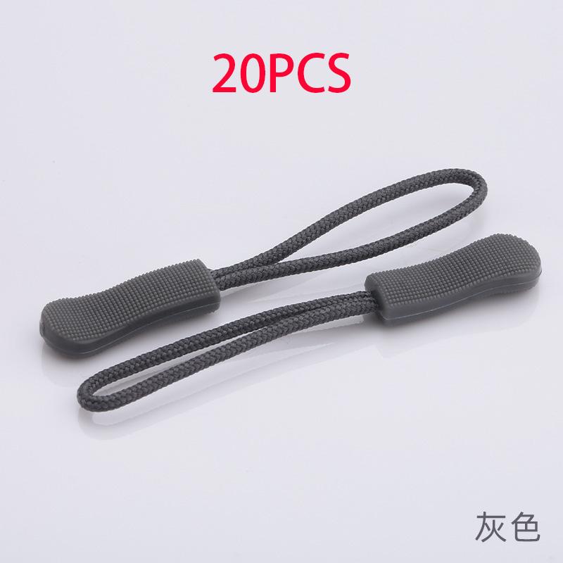20Pcs Replacement Zipper Pulls Cord Extender for Backpacks Jackets Luggage Purses Handbags