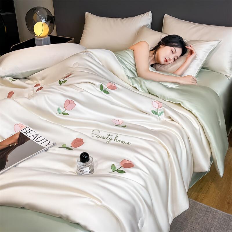 Ailan Huijia WA Light Luxury Washable Ice Silk Summer Quilt