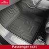 Tappetini e Rivestimento Bagagliaio Smabee Lato Destro per GWM Tank 500 2024-2025 Ibrido HEV Hi4-T 7 Posti in TPE Accessori per Bagagliaio Nero