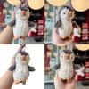 Peanut Penguin Plush Keychain With Charm And Soft Short Plush For Bag Decor