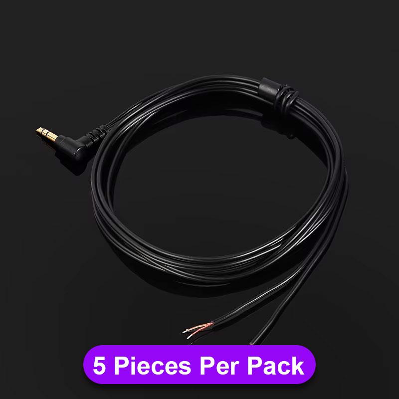 Koceta 1836 OFC Core DIY IEM Earphone Cable Replacement Repair Headset Headphone Cable HiFi Audio Wire 3 Pole Semi-FinishedGood product