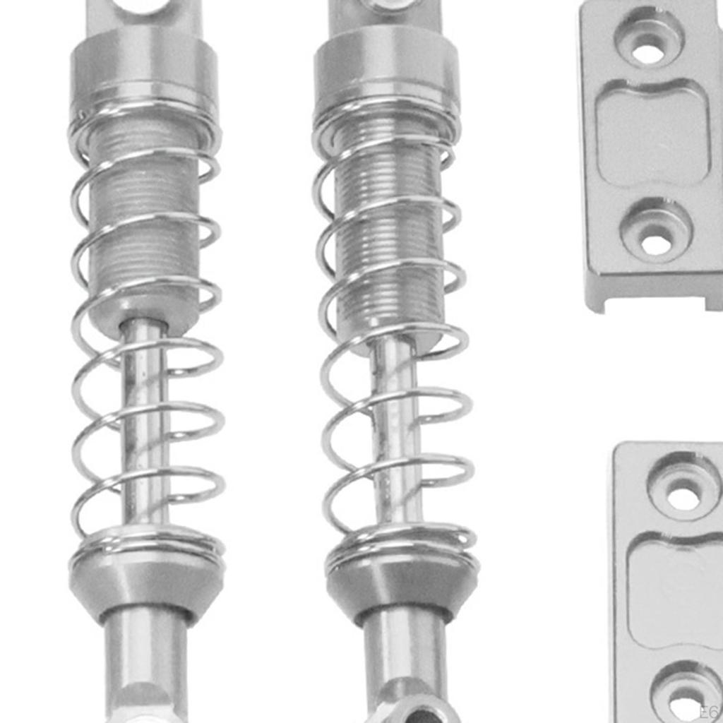 RC Metal Shock Absorber with Pull Rod Oil Filled Shocks DIY Modified Aluminum Alloy Replacements for