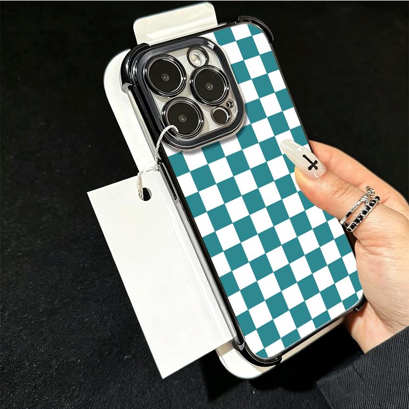 Retro Classic Chess Board Grid Soft Phone Case For Xiaomi Poco X7 X8 Pro Max X6 X5 X3 F8 Ultra F7 M8 M7 M5S Redmi 15C 15A 15 14C