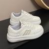 Women's Shoes 2025 Autumn New Fashion Platform White Shoes Youth Outdoor Soft-soled Sports Shoes Breathable Casual Board Shoes