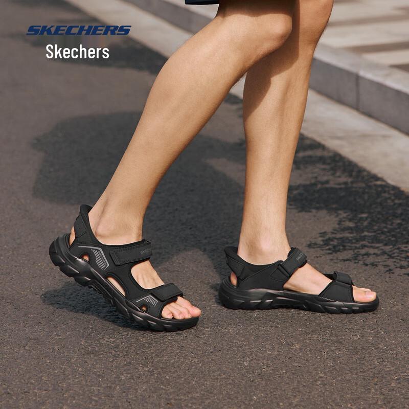 Мужские спортивные повседневные сандалии-слипоны Skechers 205812 39.5