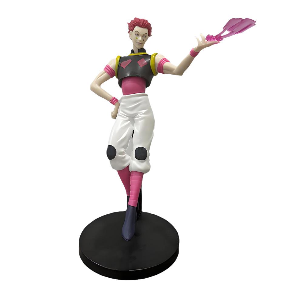Figura de Anime Hunter×Hunter de 14 cm, Troupe Fantasma Hisoka, Figura de Acción, Tapón para Fideos, Decoración de Habitación, Tapón para Fideos, Modelo de PVC, Juguetes