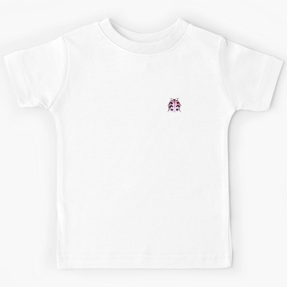 Pink Ladybug Kids T-Shirt 170