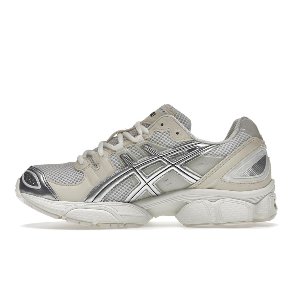 WIND AND SEA x ASICS Gel Nimbus 9 Blanc Argent Baskets Unisexe Argent Pur 1201A801-100