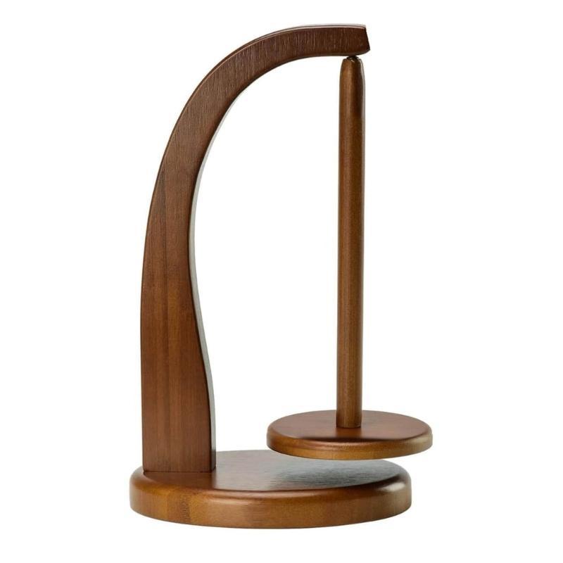 Spinning Yarn and Thread Holder, Natural Yarn Dispenser
