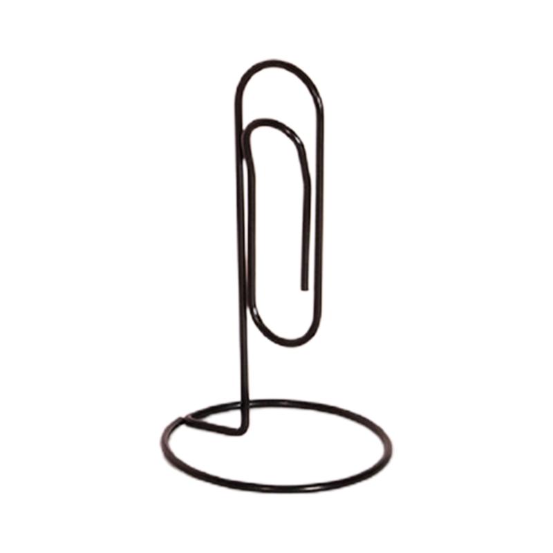 Creative Hollow Clip with Metal Base Name Place Card Holder Memo Clip Holder Stand Note Holder Pictures Card Paper D