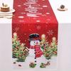Christmas Table Runner Living Room Dining Table Decoration Christmas Printed Tablecloth