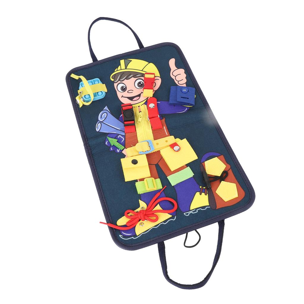 Educational Activity Sensory Board Felt Learning Dressing Sensory Board Educational Toy for