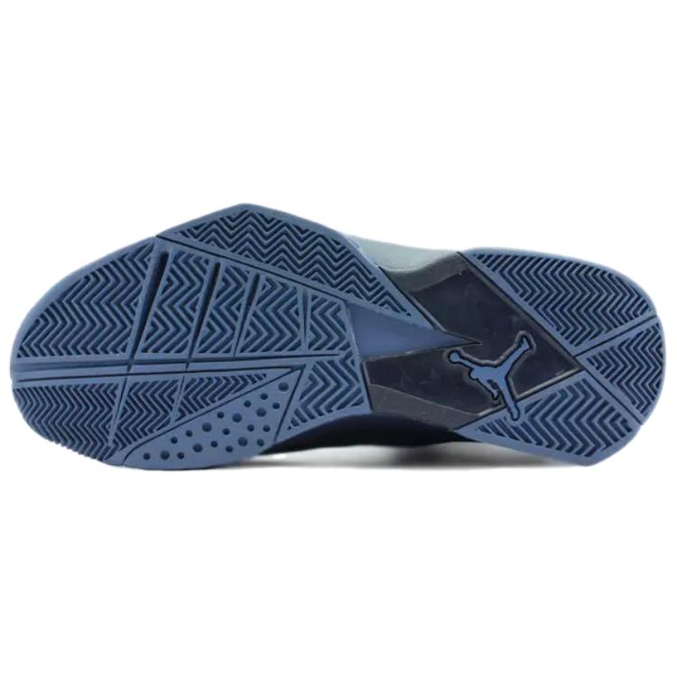 Jordan True Flight Abrasion Resistant High top Vintage Basketball Shoes Men's Dark Blue 342964-405