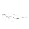 Jiandan Tide Versatile Business Half-Frame Glasses Frame Gold Silk Men'S And Women'S Anti-Blue Myopia Glasses