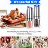 New 1pc/2pcs, Gravity Electric Salt And Pepper Grinder - Salt & Pepper Mill Sets With LED Light, One Hand Automatic Operation, Adjus