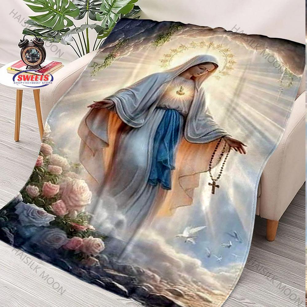 17 Styles Christian Gifts for Women Faith, Inspirational Gifts for Women, Man, Soft Fluffy Throw Blankets for Women Fast Arrival