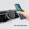 Strong Magnetic Wireless Car Charger 15W Fast Charging Auto Phone Holder Air Vent Mount 360° Rotatable One Hand Operation